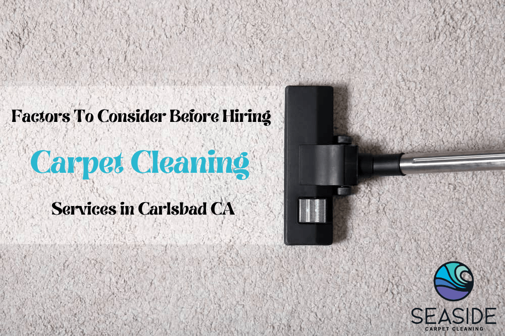 Carpet cleaning in Carlsbad